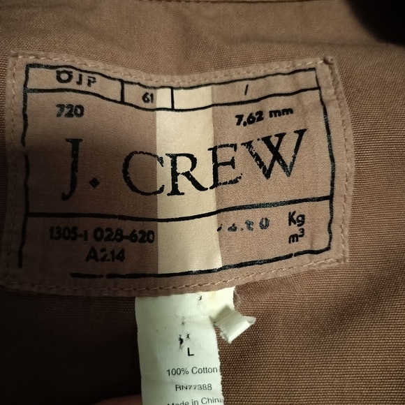 J.Crew Utility Jacket Size L - Picture 5 of 7